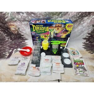 Tyco 1994 Doctor Dreadful Food Lab Monster Maker Toy Box 90s Vtg 99% Complete